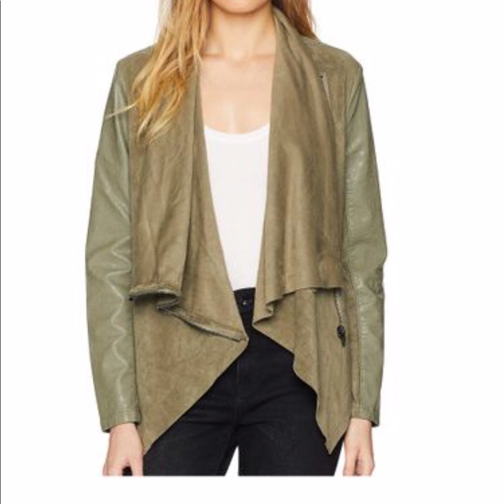 NEW WITHOUT TAGS Blank NYC Green Jacket